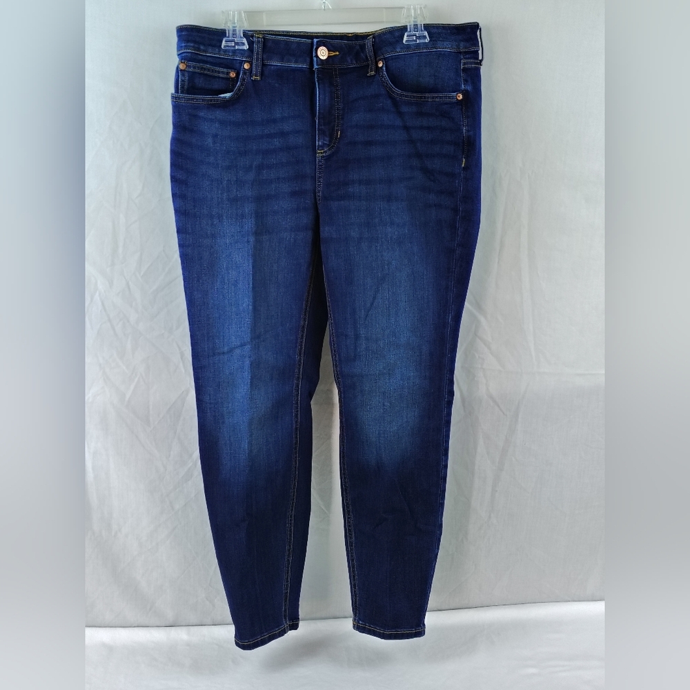 LC Lauren Conrad Dark Blue Skinny Jeans